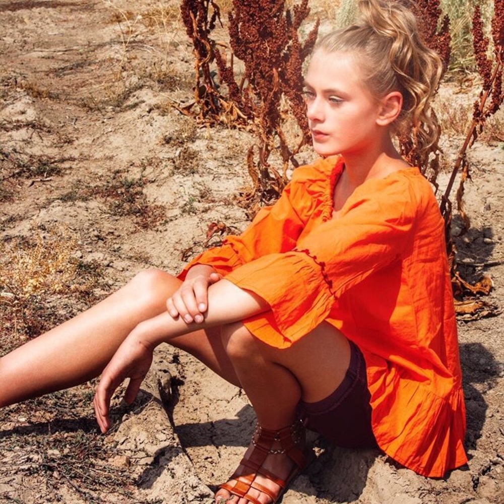 Fun & Fearless Embroidered Tunic Blouse